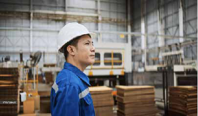 CMCO technician in facility